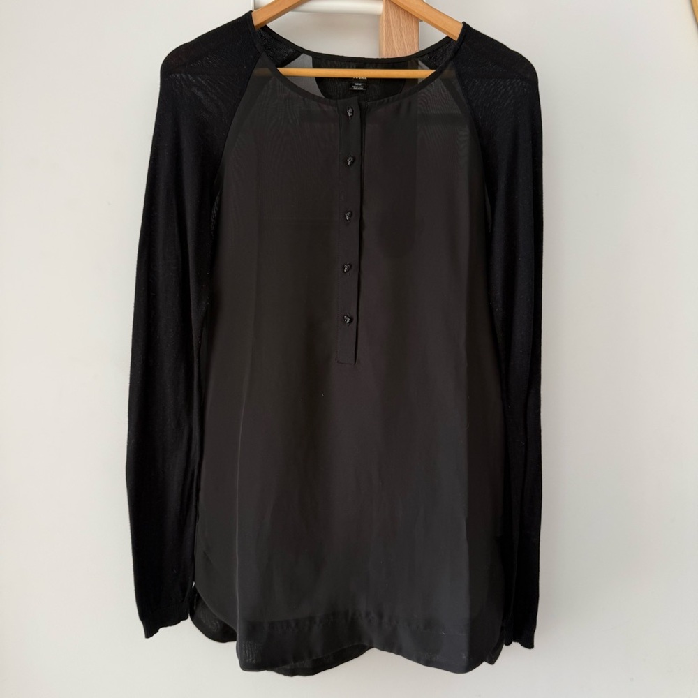 Rudsak Black Long Sleeve Blouse